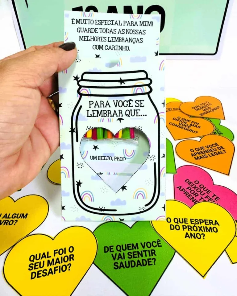 Atividade Pote de Memórias com 36 Corações — foto 6
