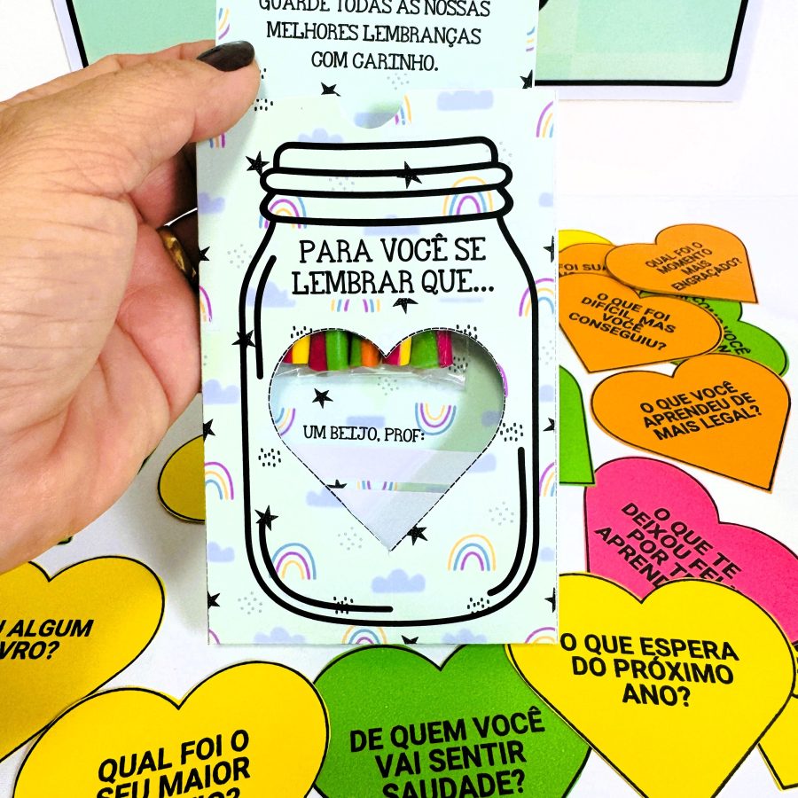 Pote de Memórias - Lembranças Escolares - Pedagogia de Ideias Pote de Memórias - Lembranças Escolares