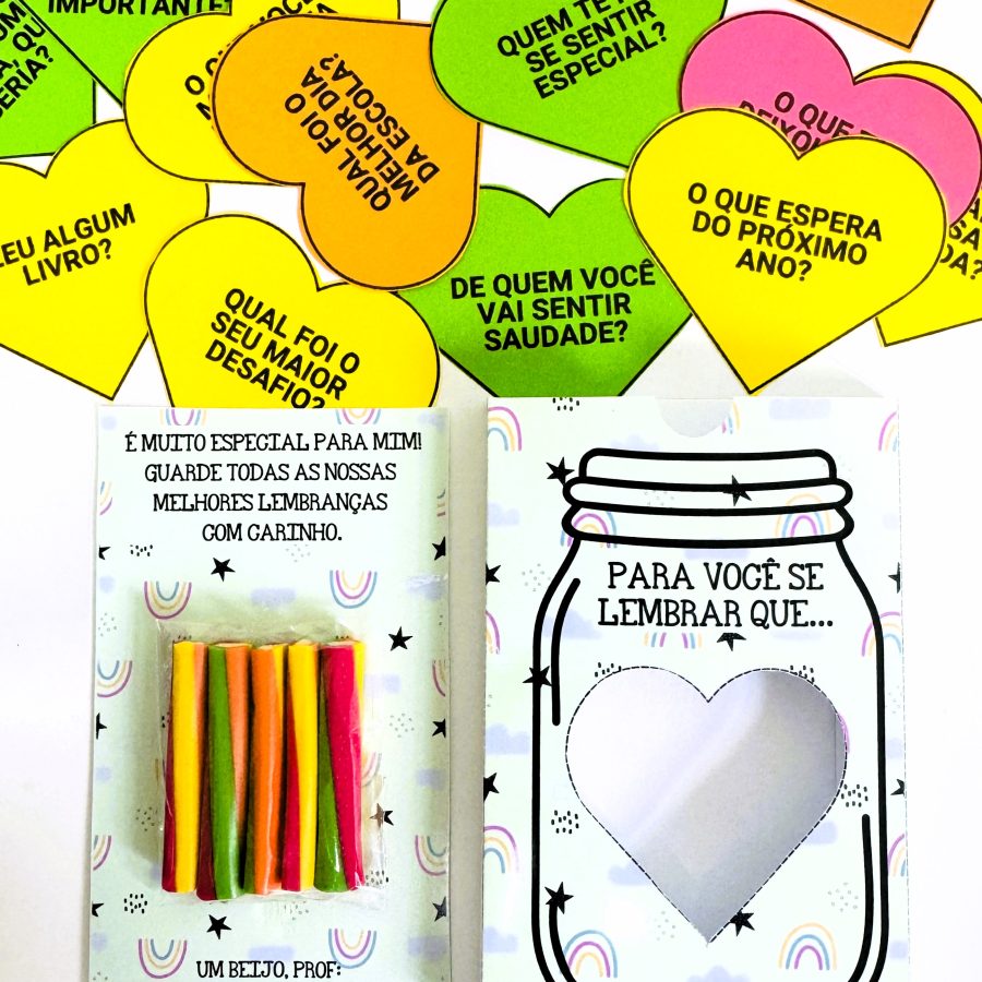 Pote de Memórias - Lembranças Escolares - Pedagogia de Ideias Pote de Memórias - Lembranças Escolares