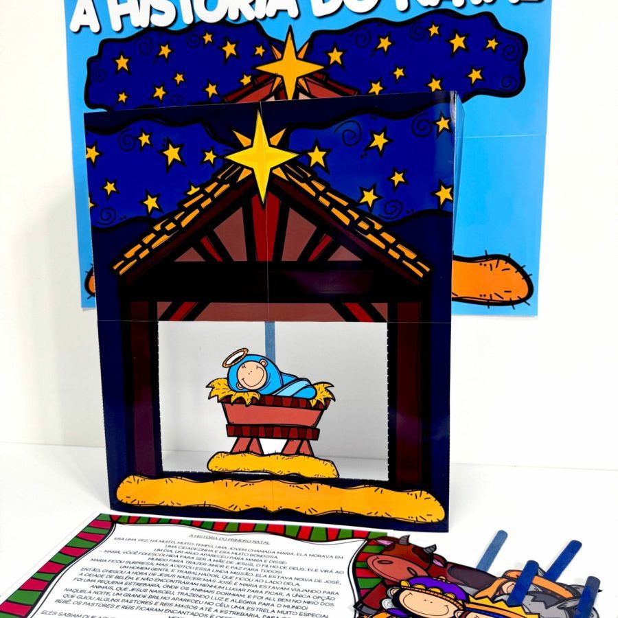 Teatro de Palitoches - História do Natal - Natal - Pedagogia de Ideias Teatro de Palitoches - História do Natal - Natal