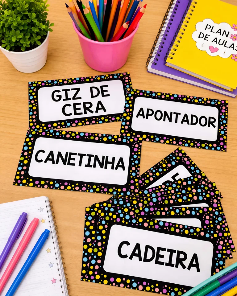 Kit Sala de Aula Edição Cores com 20 Arquivos — foto 13