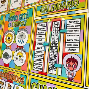 Kit Sala de Aula - Divertidamente - Decoração Escolar - Pedagogia de Ideias Kit Sala de Aula - Divertidamente - Decoração Escolar