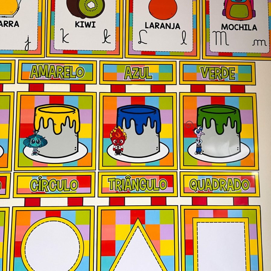 Kit Sala de Aula - Divertidamente - Decoração Escolar - Pedagogia de Ideias Kit Sala de Aula - Divertidamente - Decoração Escolar