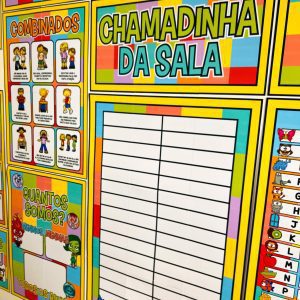 Kit Sala de Aula - Divertidamente - Decoração Escolar