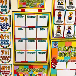 Kit Sala de Aula - Divertidamente - Decoração Escolar - Pedagogia de Ideias Kit Sala de Aula - Divertidamente - Decoração Escolar