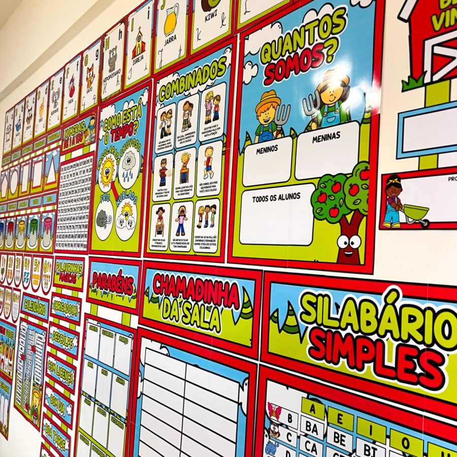 Kit Sala de Aula - Fazendinha - Decoração Escolar - Pedagogia de Ideias Kit Sala de Aula - Fazendinha - Decoração Escolar