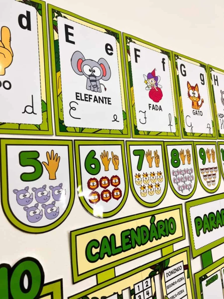 Kit Sala de Aula Safari com 16 Recursos — foto 12