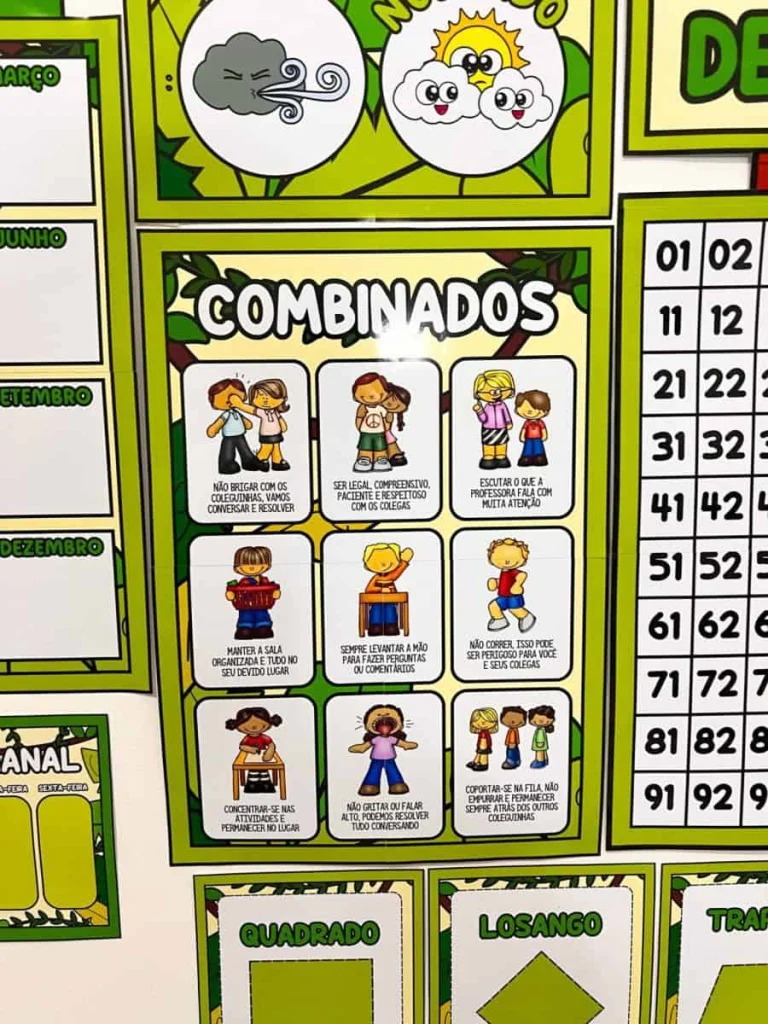 Kit Sala de Aula Safari com 16 Recursos — foto 14