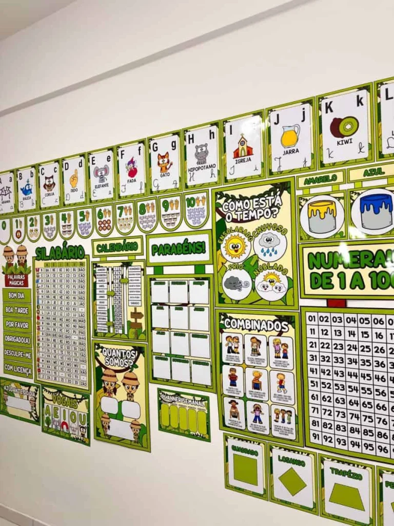 Kit Sala de Aula Safari com 16 Recursos — foto 15