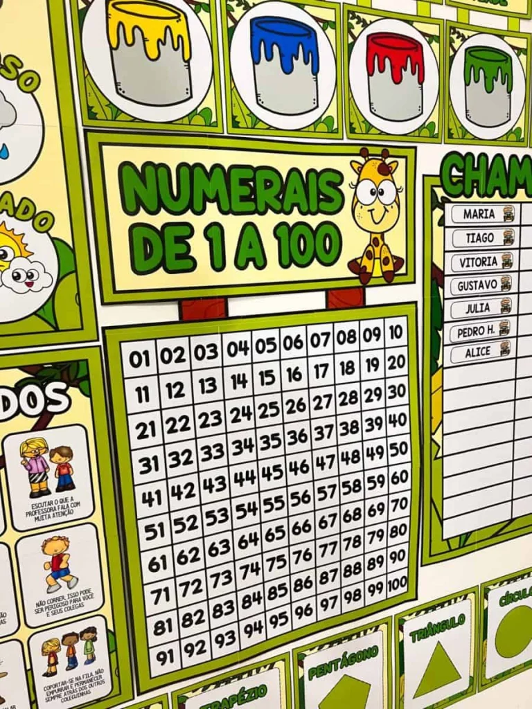 Kit Sala de Aula Safari com 16 Recursos — foto 16