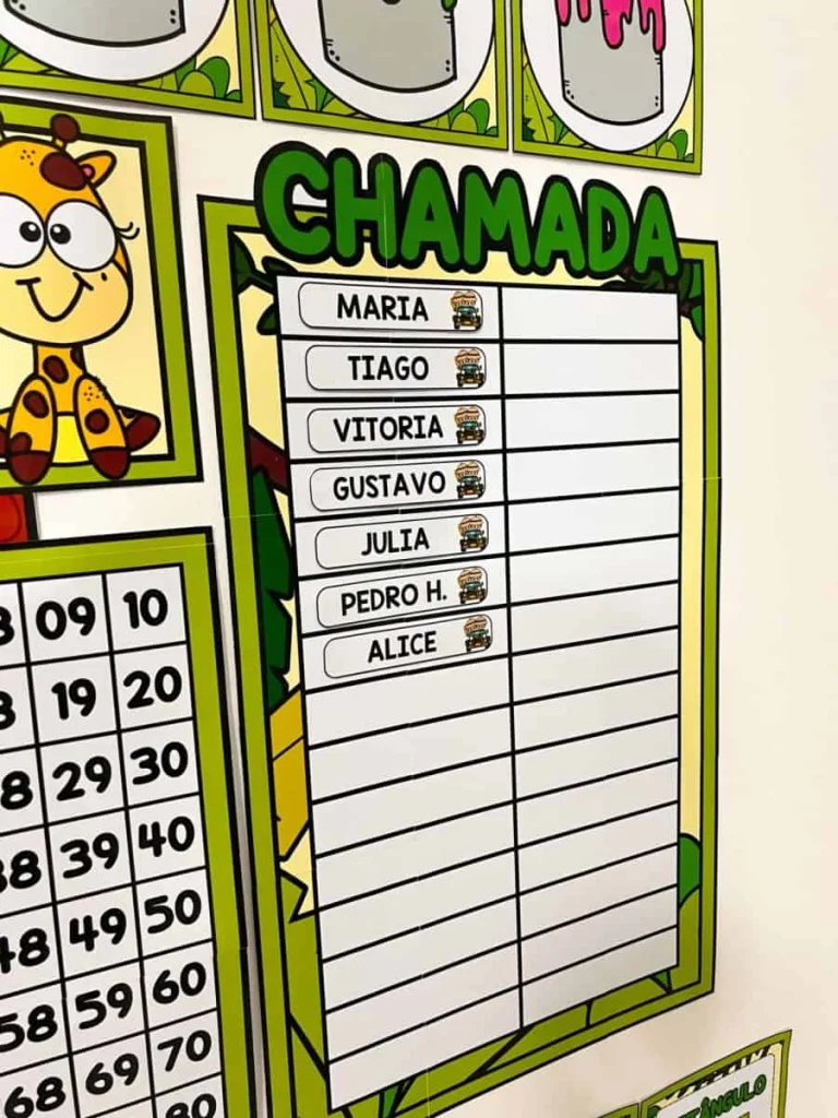 Kit Sala de Aula Safari com 16 Recursos — foto 17