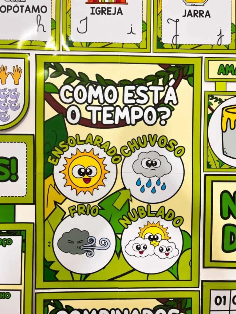Kit Sala de Aula Safari com 16 Recursos — foto 18