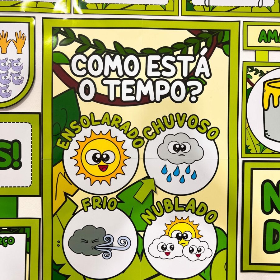 Kit Sala de Aula - Tema Safari - Decoração Escolar - Pedagogia de Ideias Kit Sala de Aula - Tema Safari - Decoração Escolar