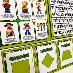 Material de ensino com atividades e jogos para sala de aula temática Safari.