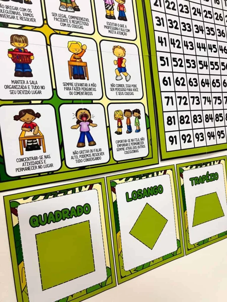 Kit Sala de Aula Safari com 16 Recursos — foto 2