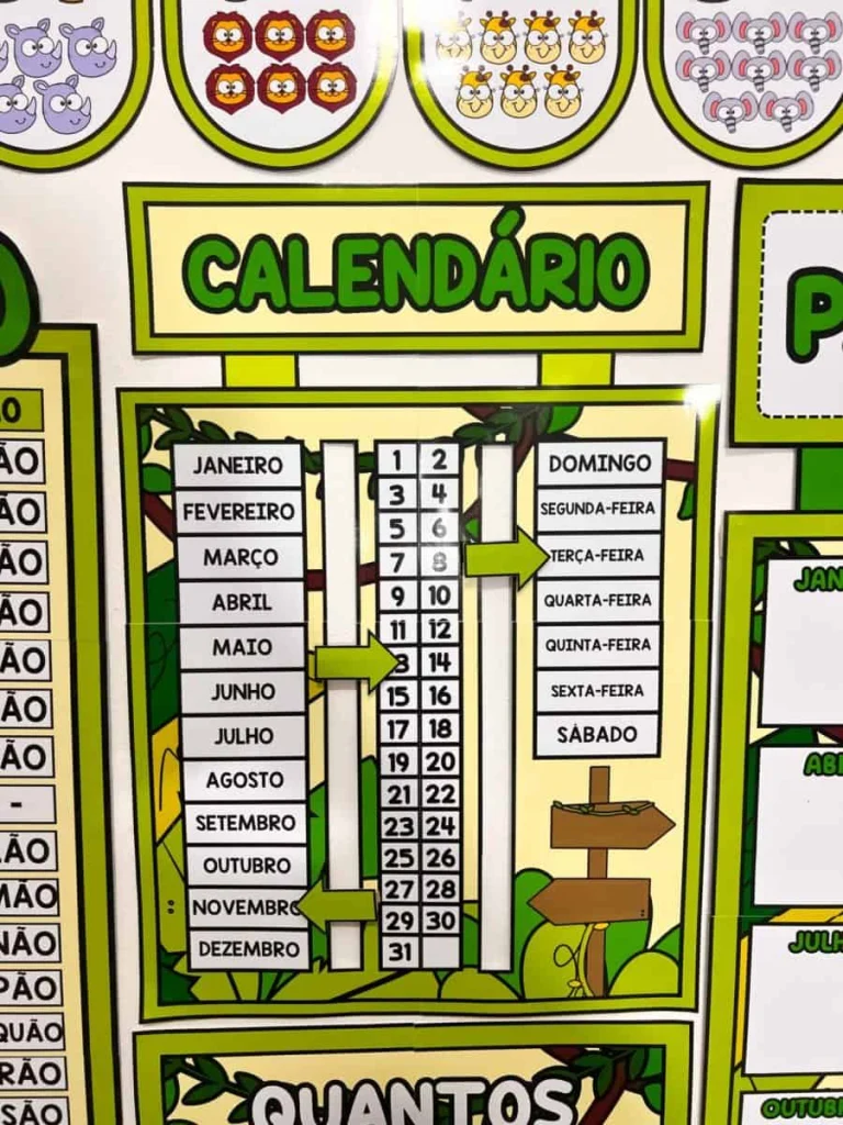 Kit Sala de Aula Safari com 16 Recursos — foto 3