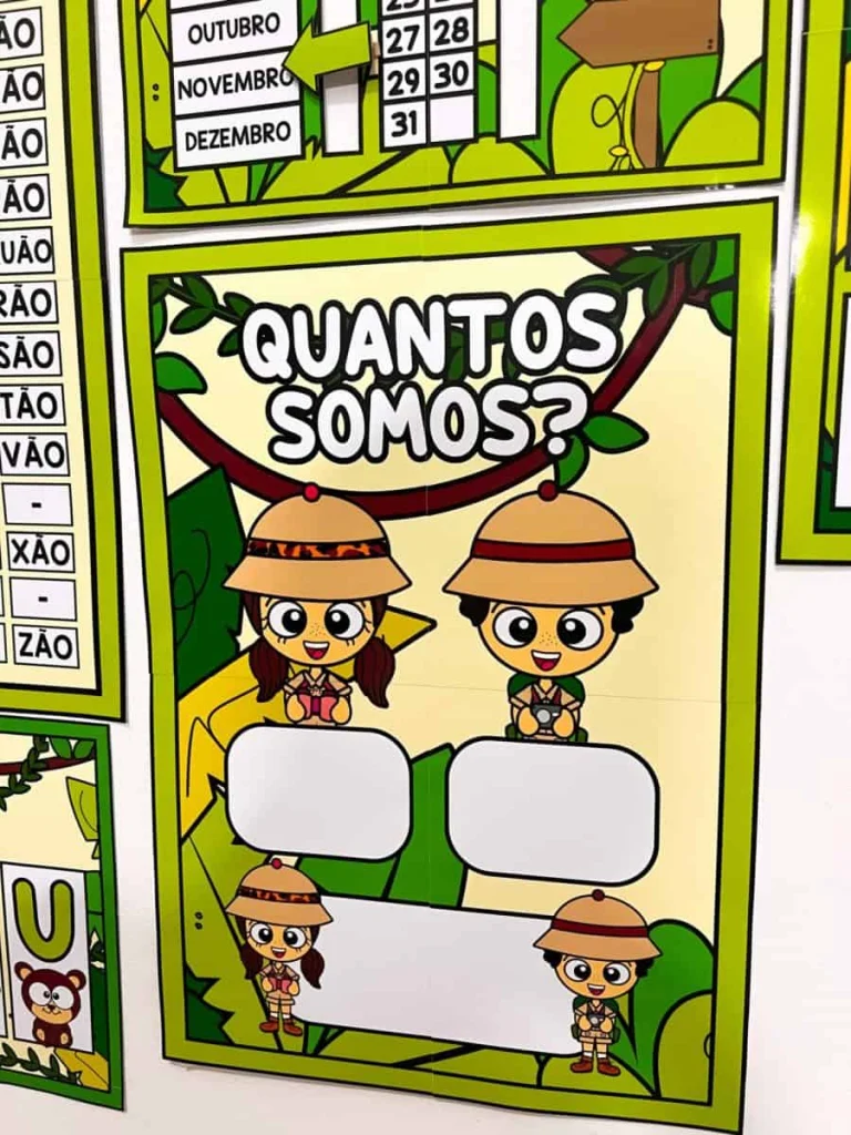 Kit Sala de Aula Safari com 16 Recursos — foto 4