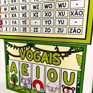 Kit Sala de Aula - Tema Safari - Decoração Escolar