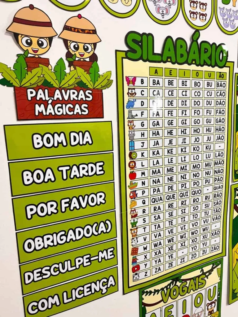 Kit Sala de Aula Safari com 16 Recursos — foto 6