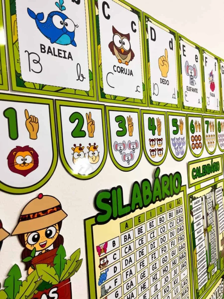 Kit Sala de Aula Safari com 16 Recursos — foto 7
