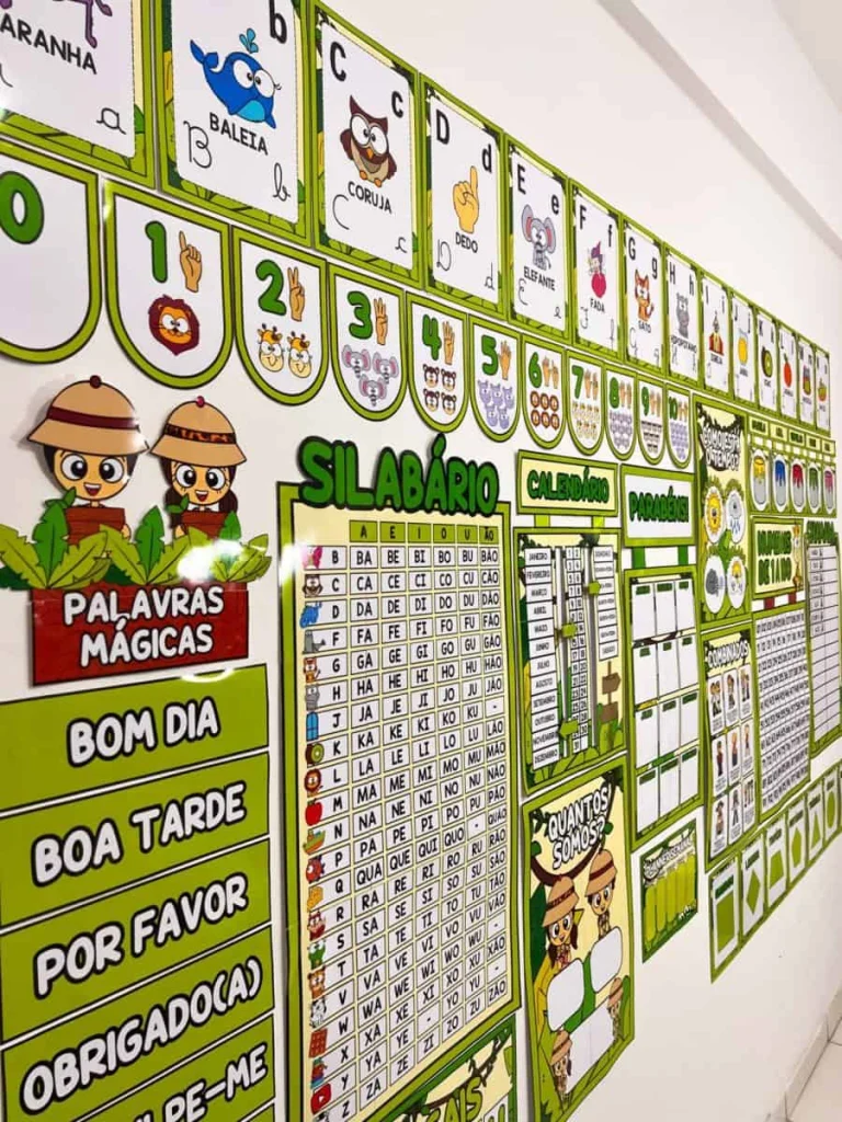 Kit Sala de Aula Safari com 16 Recursos — foto 1