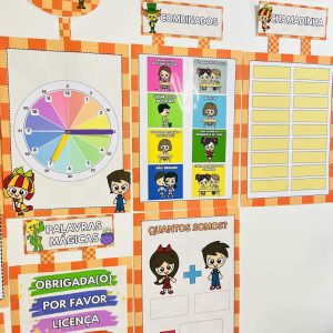 Kit Sala de Aula - Turma do Sítio do Pica-Pau Amarelo - Decoração Escolar - Pedagogia de Ideias Kit Sala de Aula - Turma do Sítio do Pica-Pau Amarelo - Decoração Escolar