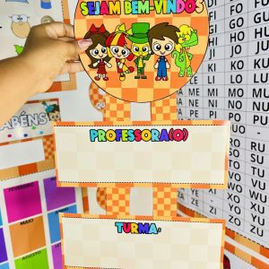 Kit Sala de Aula - Turma do Sítio do Pica-Pau Amarelo - Decoração Escolar - Pedagogia de Ideias Kit Sala de Aula - Turma do Sítio do Pica-Pau Amarelo - Decoração Escolar