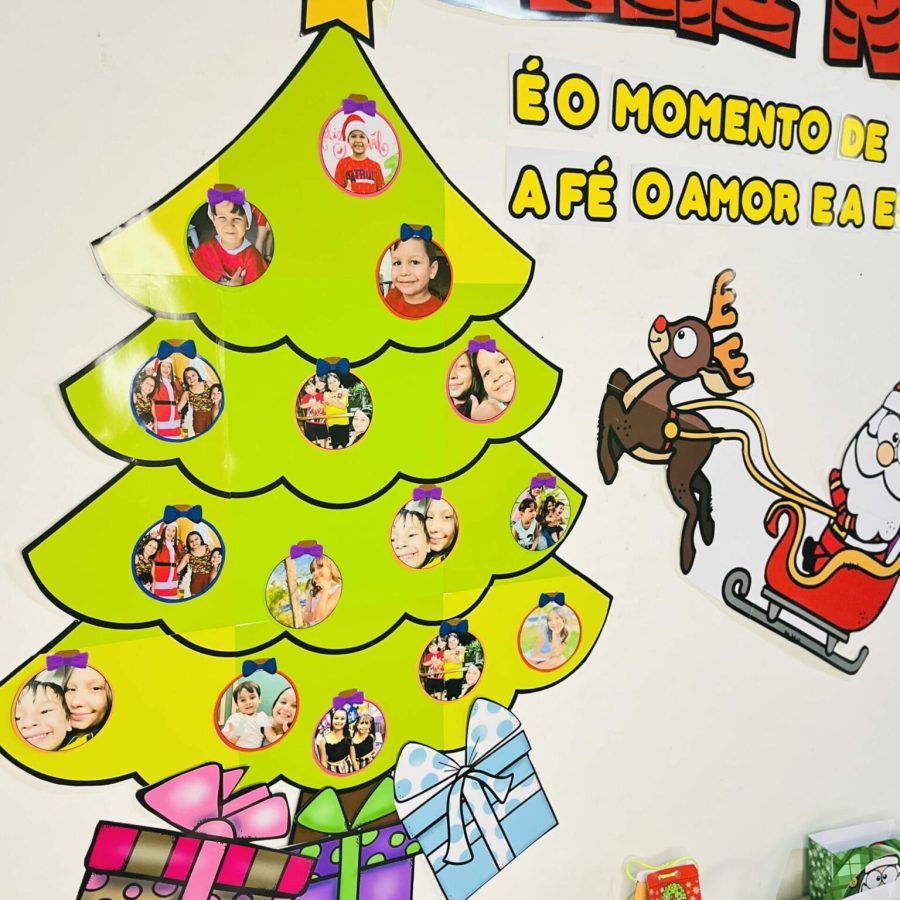 Painel Natalino Editável - Natal - Pedagogia de Ideias Painel Natalino Editável - Natal