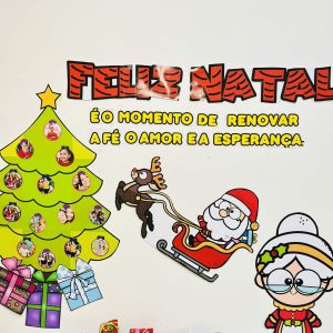 Painel Natalino Editável - Natal