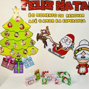 Painel Natalino Editável - Natal - Pedagogia de Ideias Painel Natalino Editável - Natal