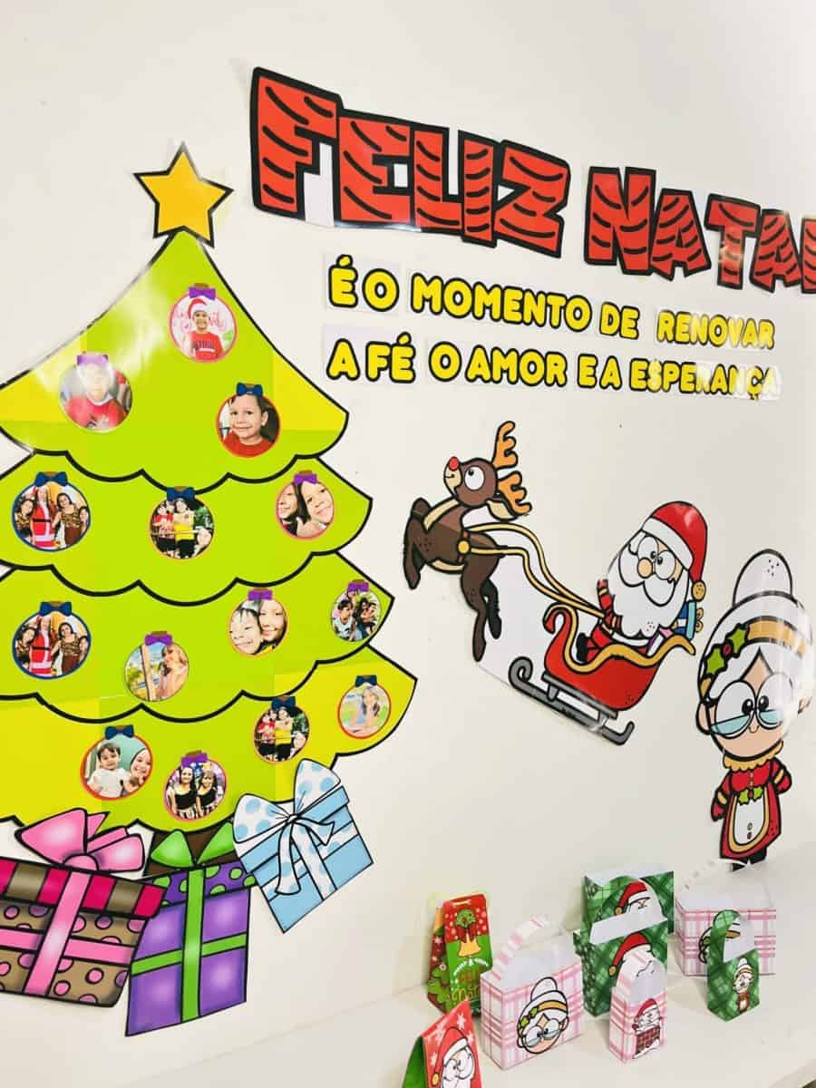 Painel Natalino Editável - Natal