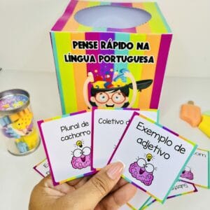 Caixa Pense Rápido na Língua Portuguesa