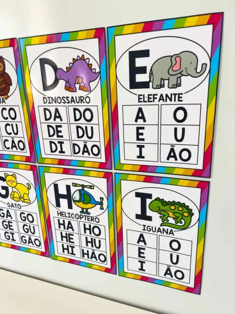Alfabeto de Parede em Letra Bastão — foto 4