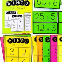 Bingo da Divisão - Matemática