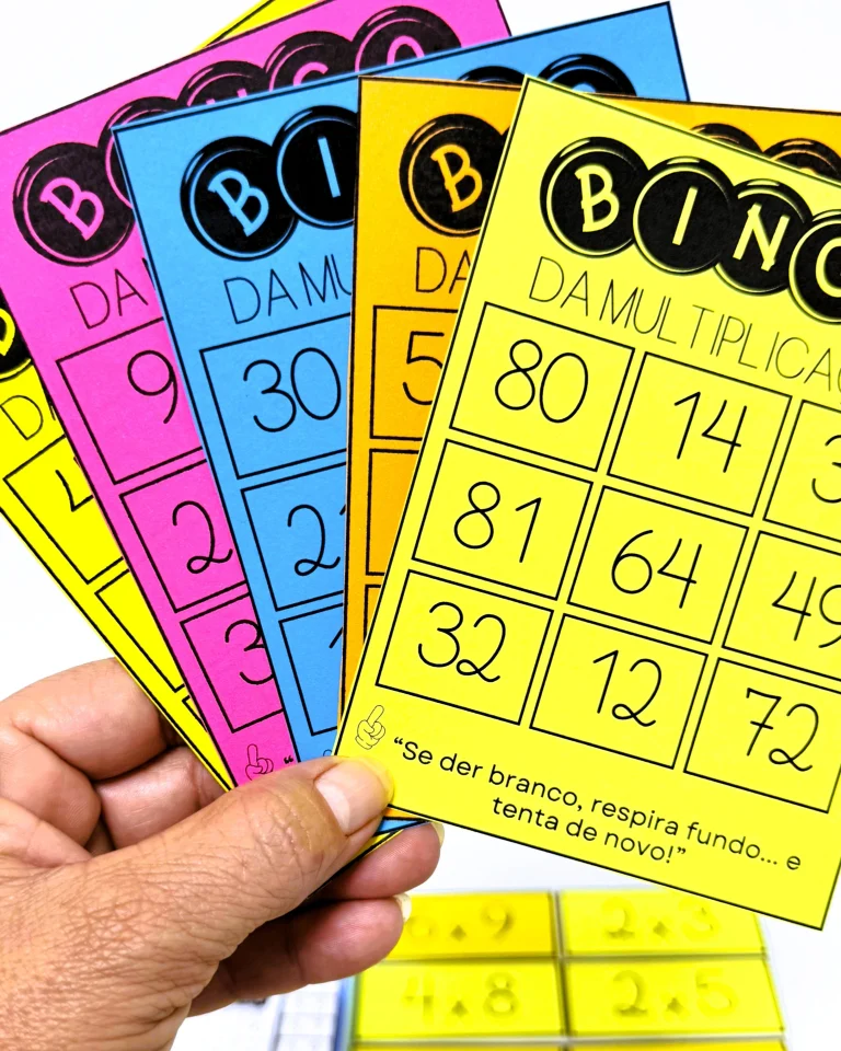 Bingo da Multiplicação com 44 Cartelas — foto 6