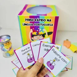 Jogos educativos para aprender português com diversão.