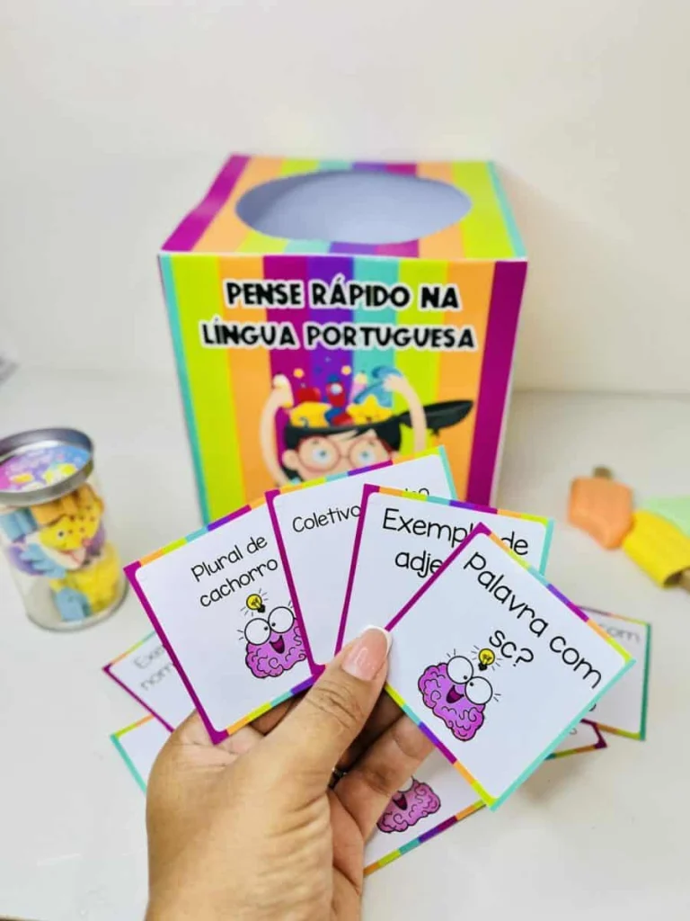 Caixa Pense Rápido de Língua Portuguesa — foto 2