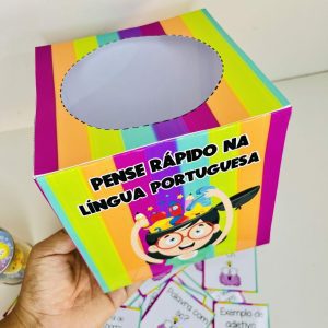 Caixa Pense Rápido na Língua Portuguesa - Língua Portuguesa - Pedagogia de Ideias Caixa Pense Rápido na Língua Portuguesa - Língua Portuguesa