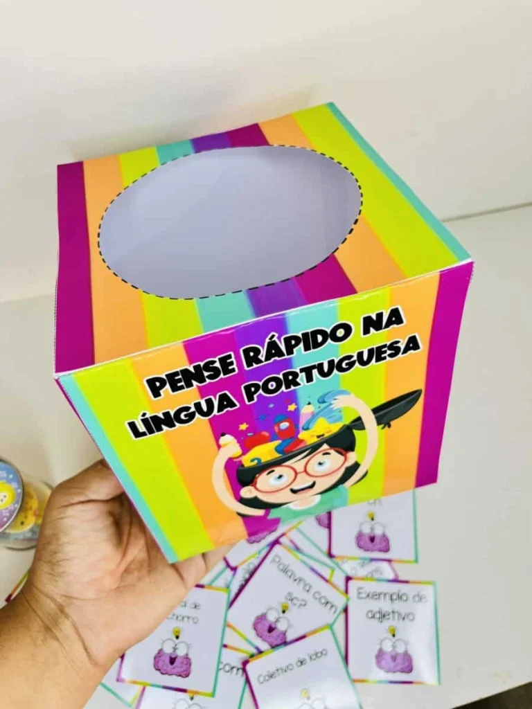 Caixa Pense Rápido de Língua Portuguesa — foto 10