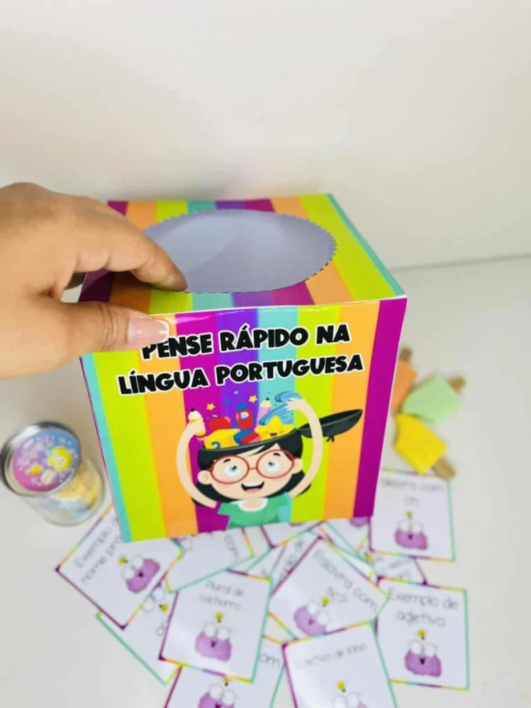 Caixa Pense Rápido de Língua Portuguesa — foto 9