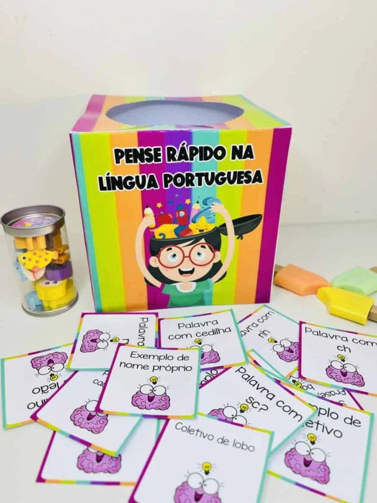 Caixa Pense Rápido de Língua Portuguesa — foto 8