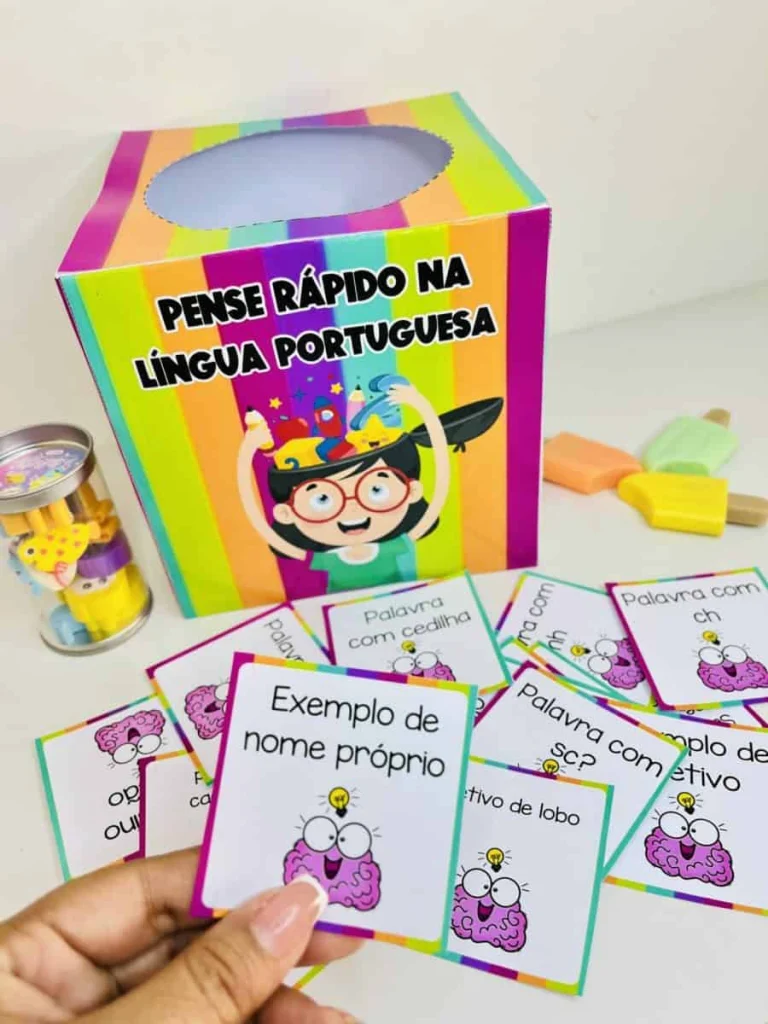 Caixa Pense Rápido de Língua Portuguesa — foto 7