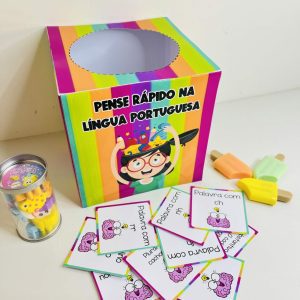 Caixa Pense Rápido na Língua Portuguesa - Língua Portuguesa - Pedagogia de Ideias Caixa Pense Rápido na Língua Portuguesa - Língua Portuguesa