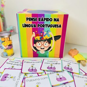 Caixa Pense Rápido na Língua Portuguesa - Língua Portuguesa - Pedagogia de Ideias Caixa Pense Rápido na Língua Portuguesa - Língua Portuguesa