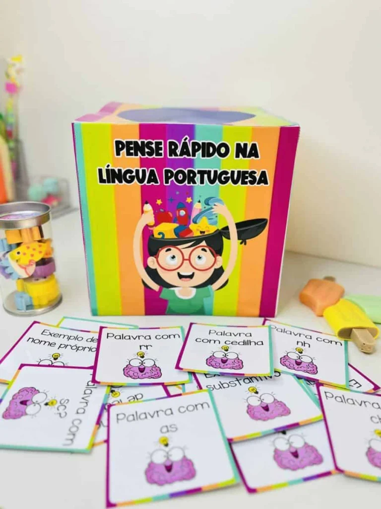 Caixa Pense Rápido de Língua Portuguesa — foto 5