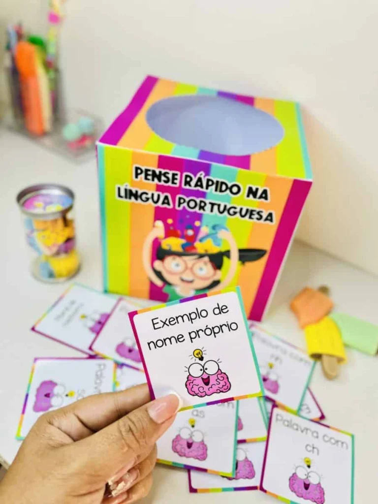 Caixa Pense Rápido de Língua Portuguesa — foto 4