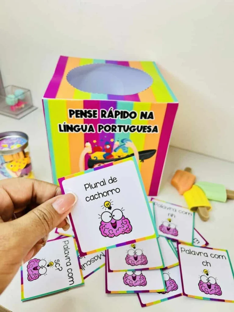 Caixa Pense Rápido de Língua Portuguesa — foto 3