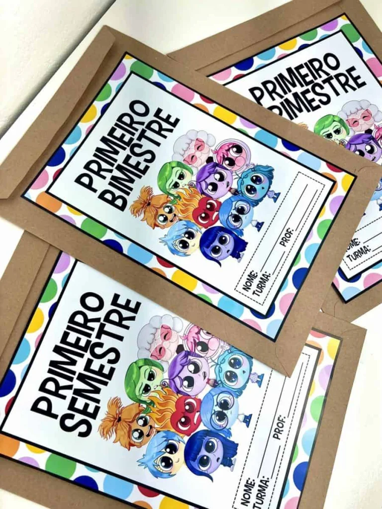 Capas Divertidamente para Disciplinas e Avaliações — foto 3