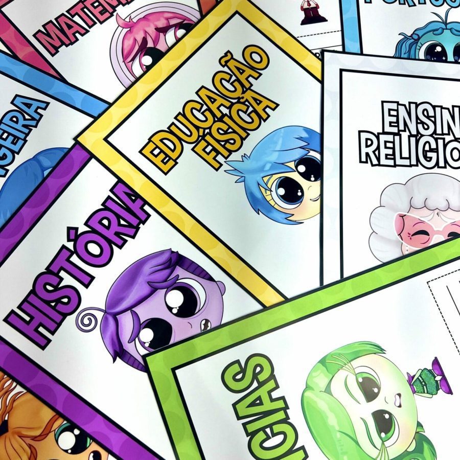 Capas - Divertidamente - Recursos Educacionais - Pedagogia de Ideias Capas - Divertidamente - Recursos Educacionais