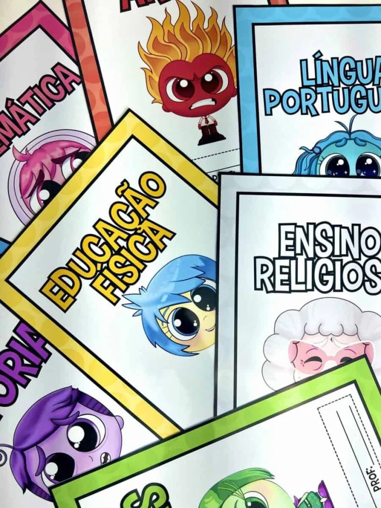 Capas Divertidamente para Disciplinas e Avaliações — foto 5